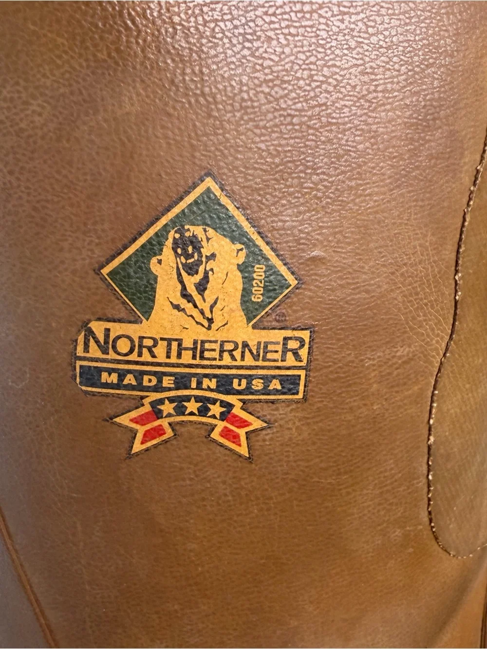 Vintage Northerner Men's sz11.5 Waterproof Brown Rain Snow Boots Made in USA